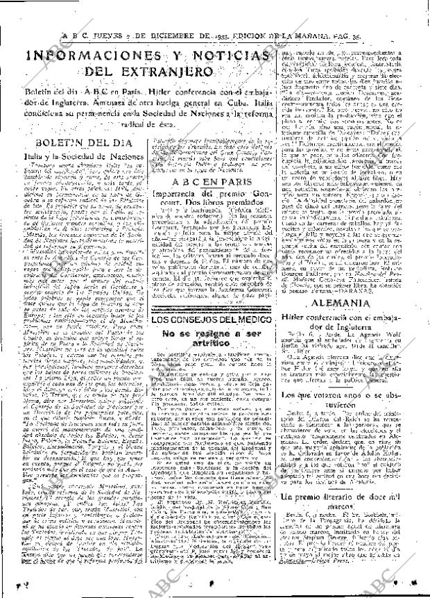 ABC MADRID 07-12-1933 página 35