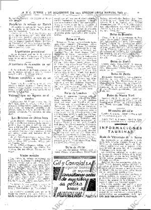 ABC MADRID 07-12-1933 página 41