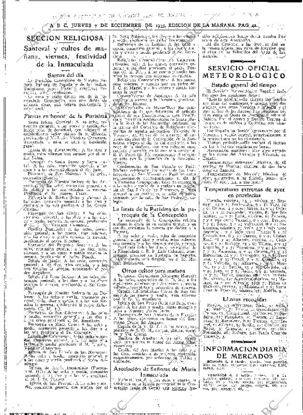 ABC MADRID 07-12-1933 página 42
