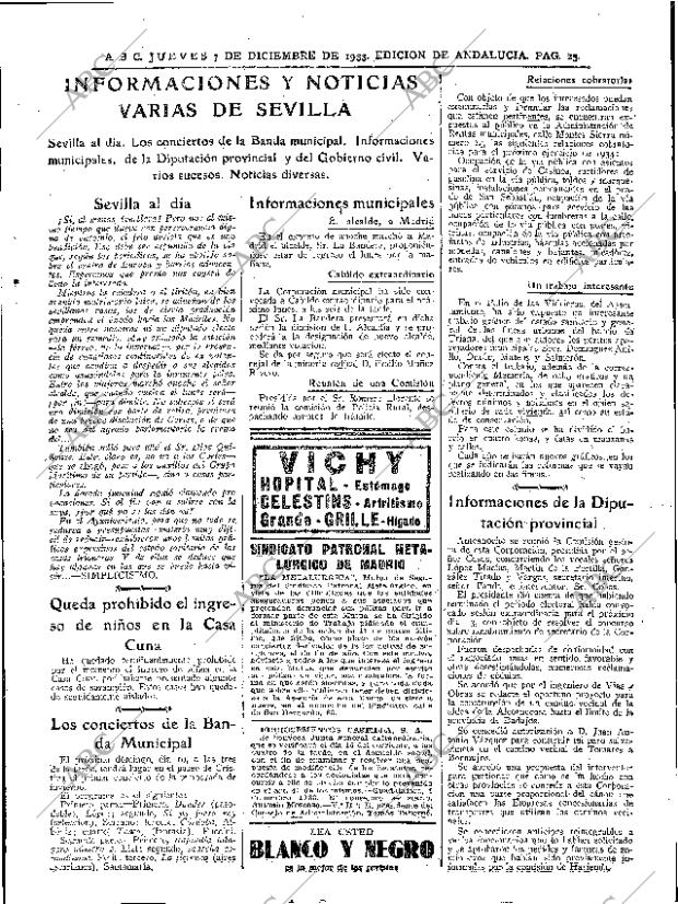 ABC SEVILLA 07-12-1933 página 25