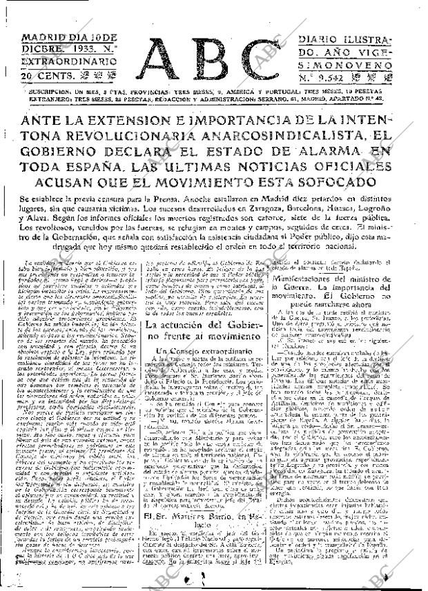 ABC MADRID 10-12-1933 página 25