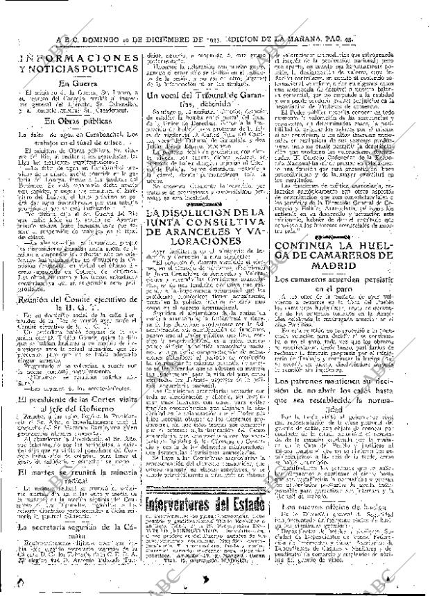 ABC MADRID 10-12-1933 página 43