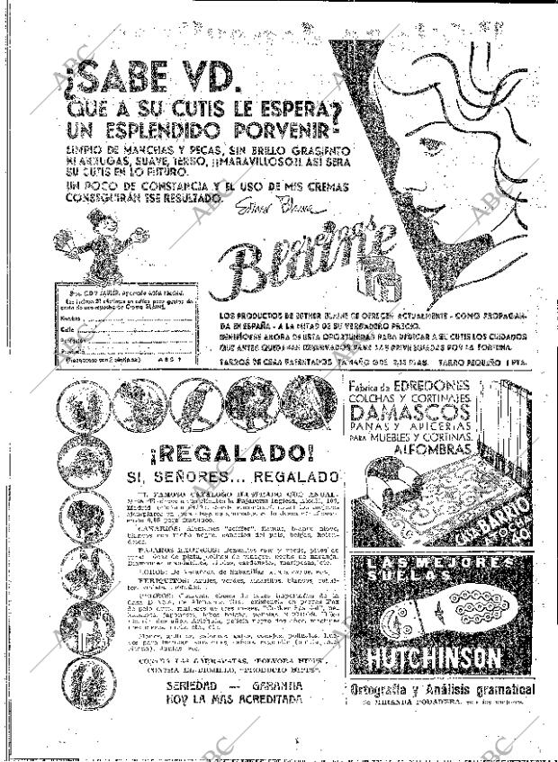 ABC MADRID 10-12-1933 página 62