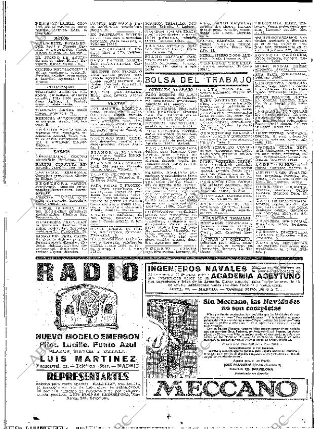 ABC MADRID 10-12-1933 página 70