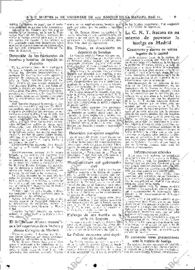 ABC MADRID 12-12-1933 página 21