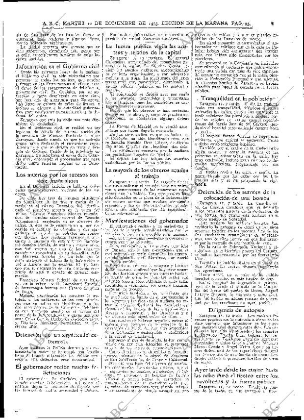 ABC MADRID 12-12-1933 página 25