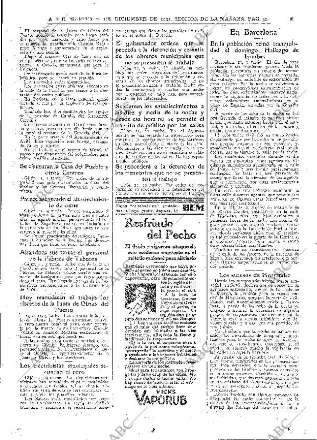 ABC MADRID 12-12-1933 página 31