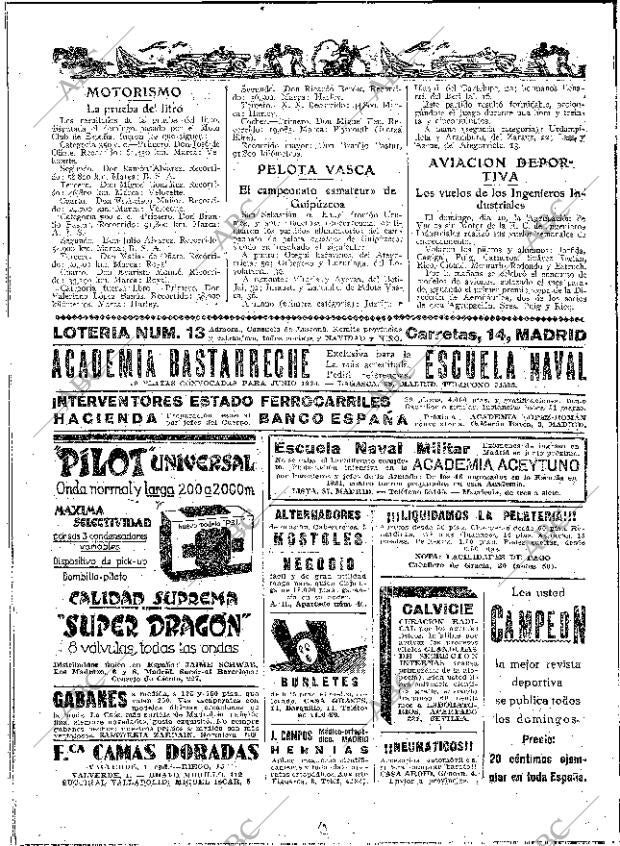 ABC MADRID 12-12-1933 página 52