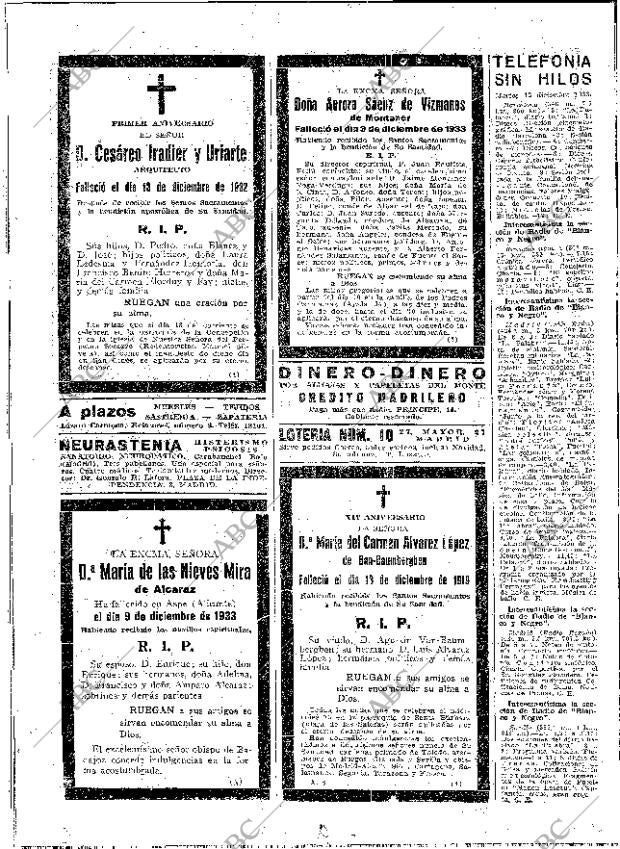 ABC MADRID 12-12-1933 página 54