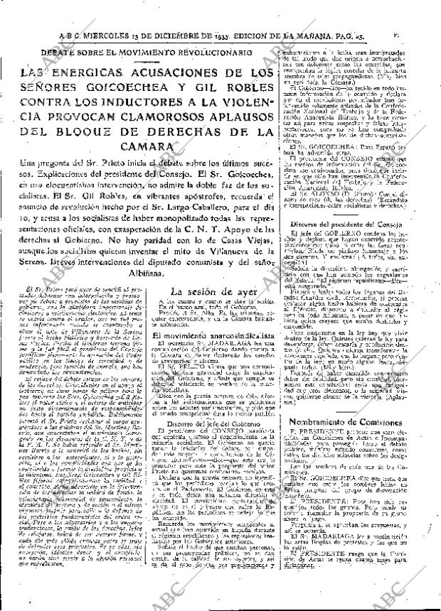 ABC MADRID 13-12-1933 página 25