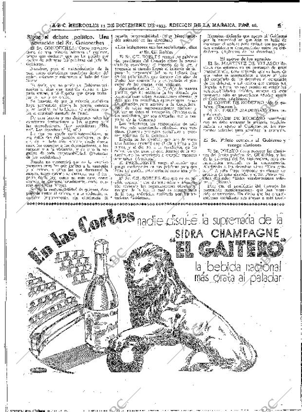 ABC MADRID 13-12-1933 página 26