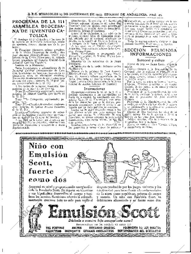 ABC SEVILLA 13-12-1933 página 40