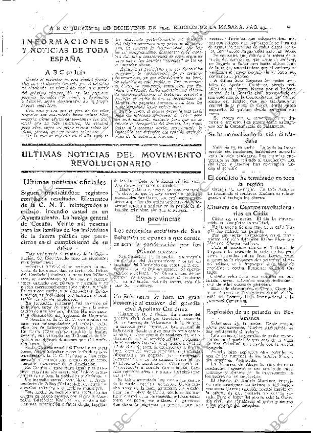 ABC MADRID 14-12-1933 página 43