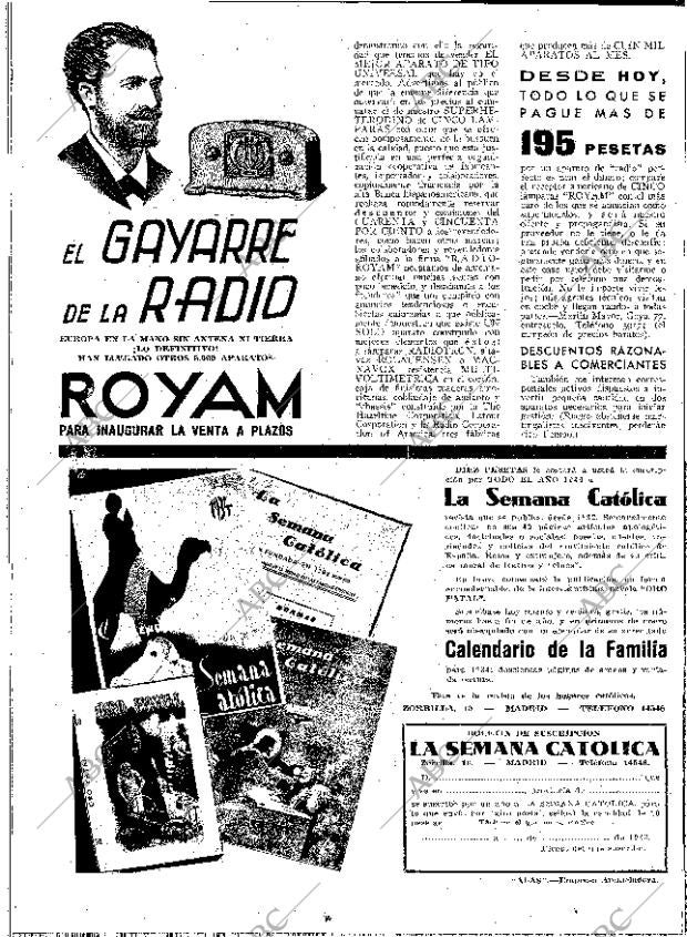 ABC MADRID 14-12-1933 página 56