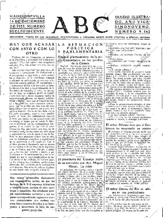 ABC SEVILLA 14-12-1933 página 15