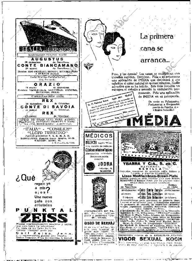 ABC MADRID 15-12-1933 página 2