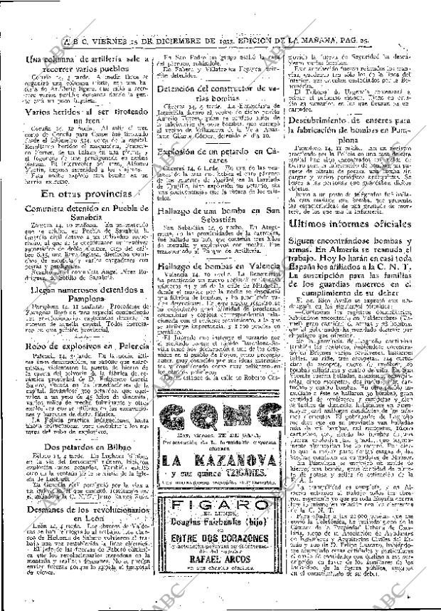 ABC MADRID 15-12-1933 página 25