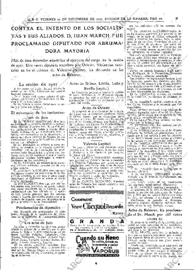 ABC MADRID 15-12-1933 página 29