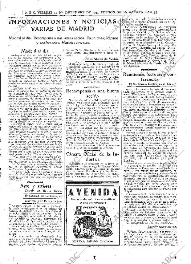 ABC MADRID 15-12-1933 página 35