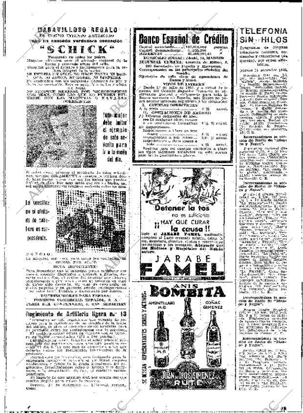 ABC MADRID 15-12-1933 página 46