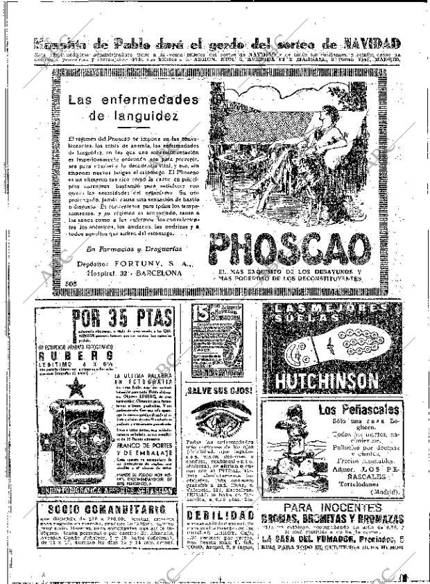 ABC MADRID 15-12-1933 página 50