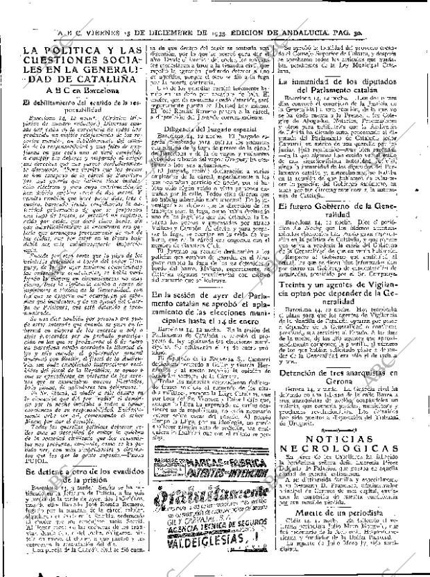 ABC SEVILLA 15-12-1933 página 30