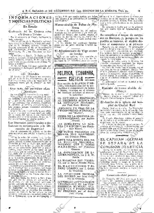 ABC MADRID 16-12-1933 página 31
