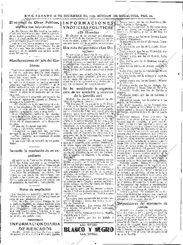 ABC SEVILLA 16-12-1933 página 16