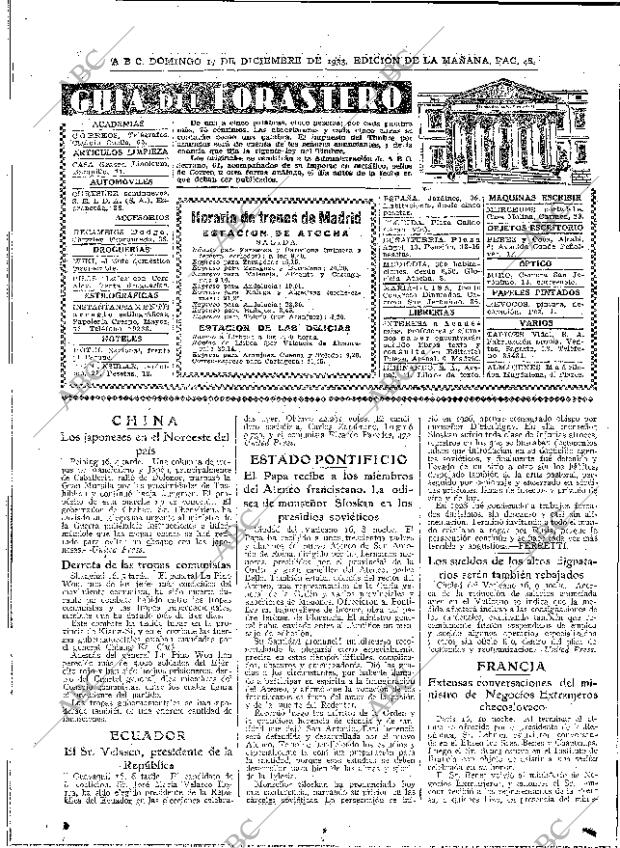 ABC MADRID 17-12-1933 página 26