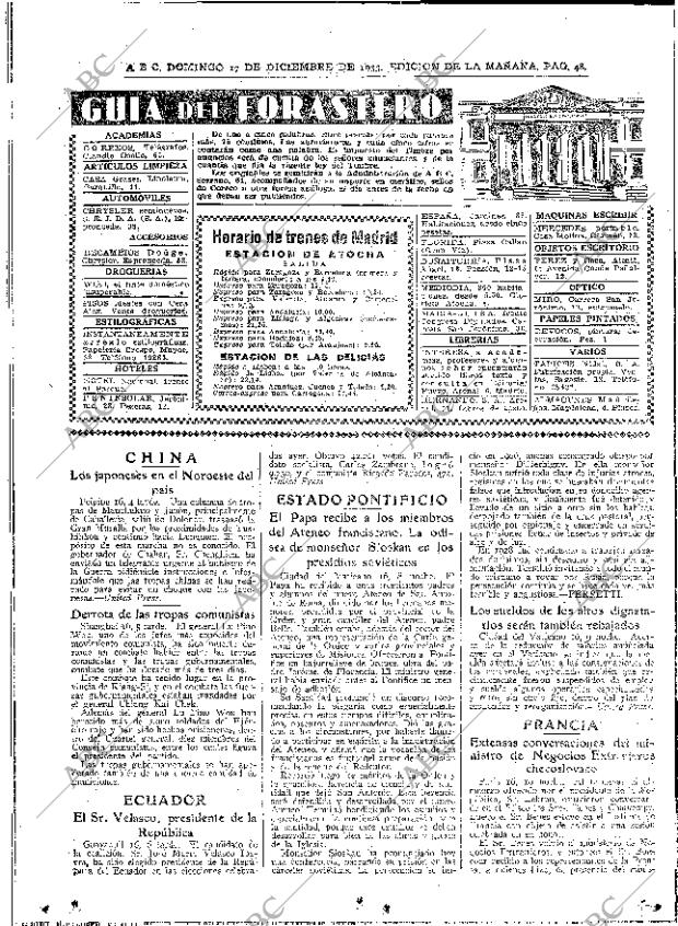 ABC MADRID 17-12-1933 página 32