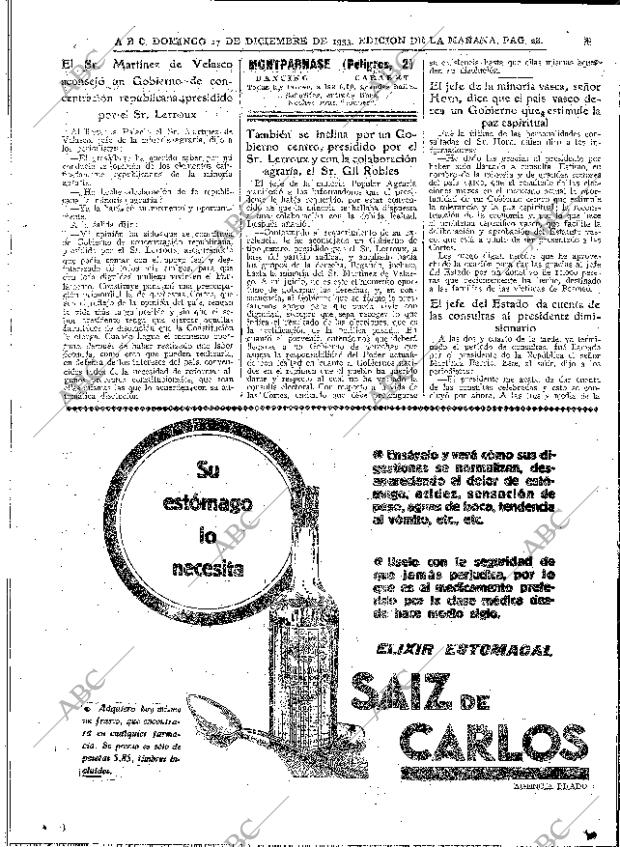 ABC MADRID 17-12-1933 página 6