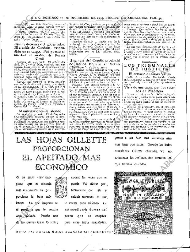 ABC SEVILLA 17-12-1933 página 32