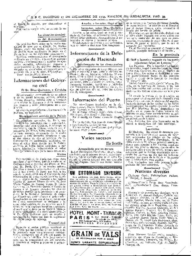ABC SEVILLA 17-12-1933 página 34