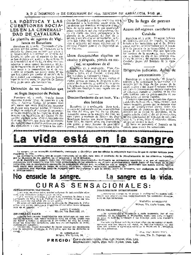 ABC SEVILLA 17-12-1933 página 38