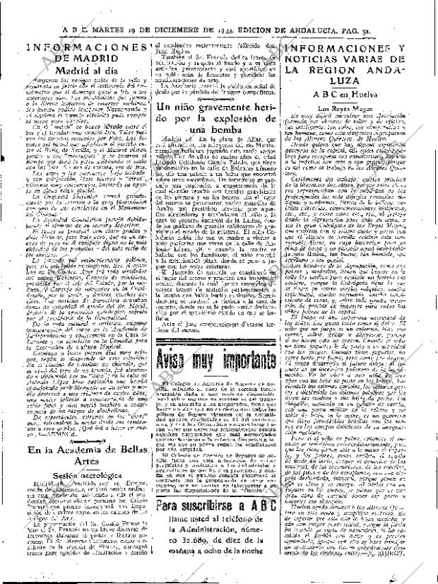 ABC SEVILLA 19-12-1933 página 31