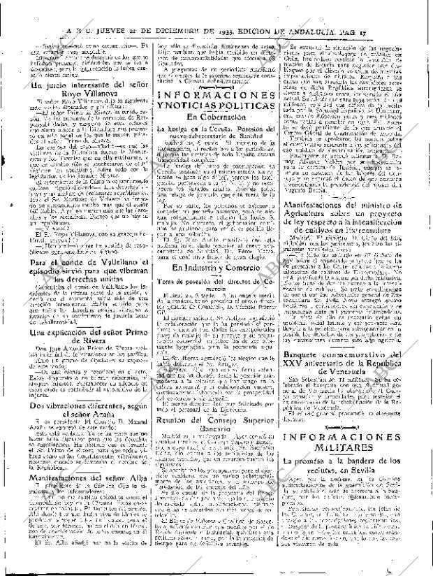 ABC SEVILLA 21-12-1933 página 17