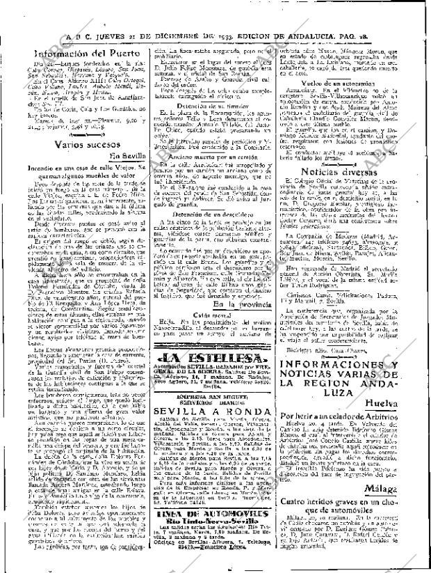 ABC SEVILLA 21-12-1933 página 28