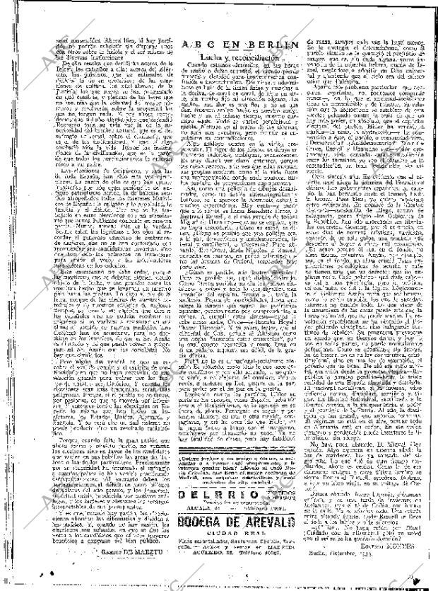 ABC MADRID 26-12-1933 página 16