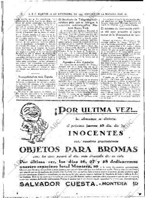 ABC MADRID 26-12-1933 página 18