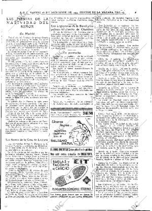 ABC MADRID 26-12-1933 página 25