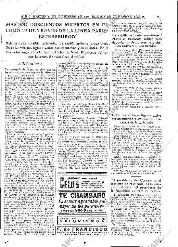 ABC MADRID 26-12-1933 página 27
