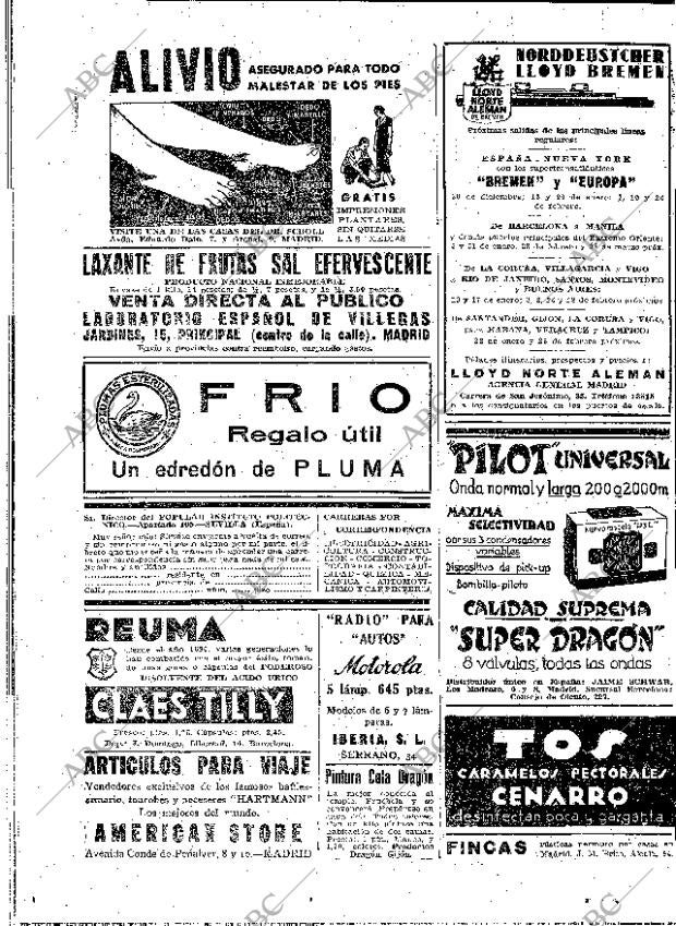 ABC MADRID 27-12-1933 página 14