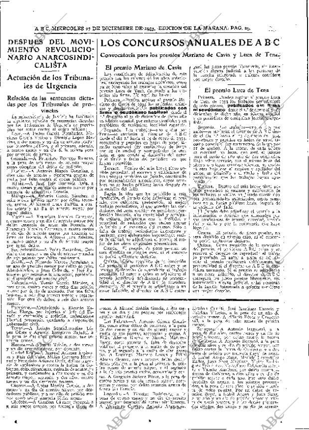ABC MADRID 27-12-1933 página 29