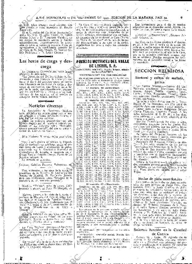 ABC MADRID 27-12-1933 página 34