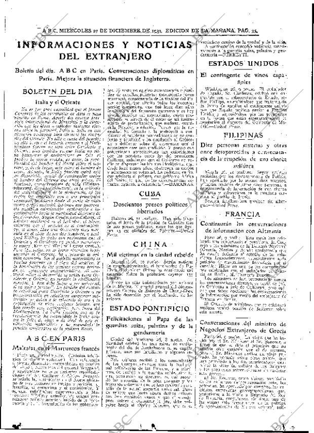 ABC MADRID 27-12-1933 página 35