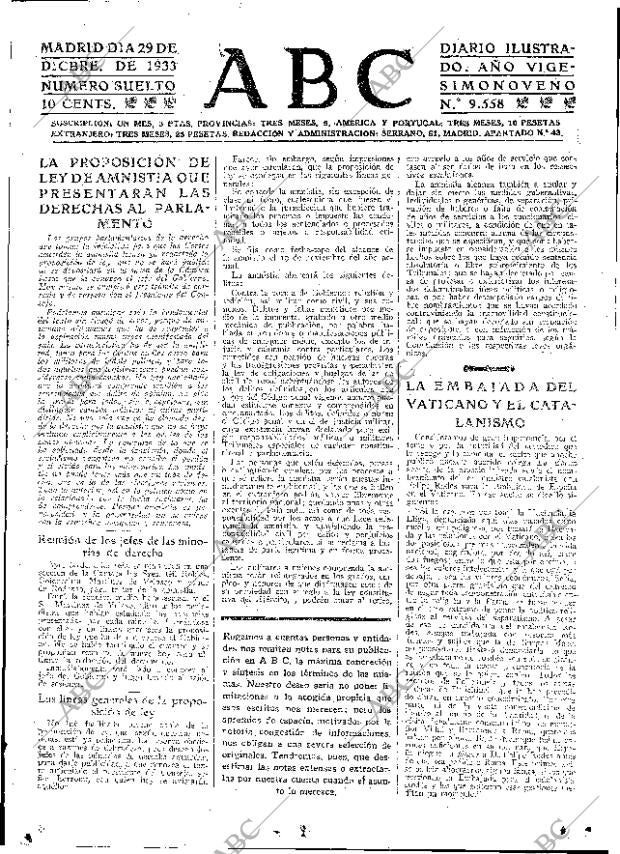 ABC MADRID 29-12-1933 página 15