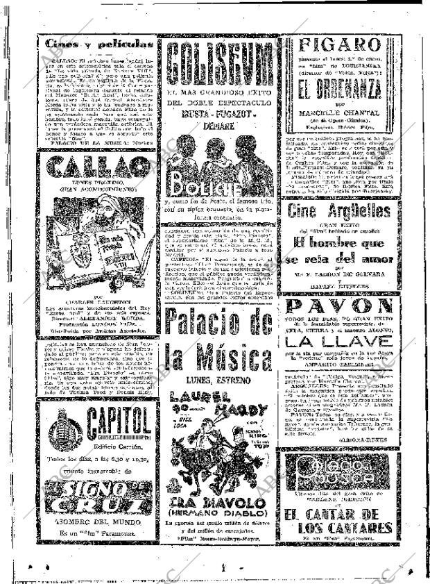 ABC MADRID 29-12-1933 página 16