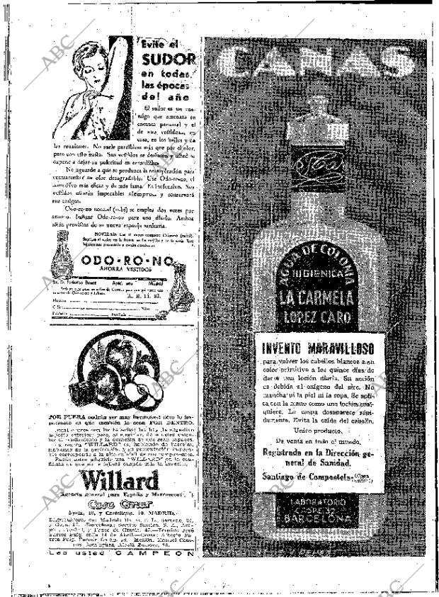 ABC MADRID 29-12-1933 página 2