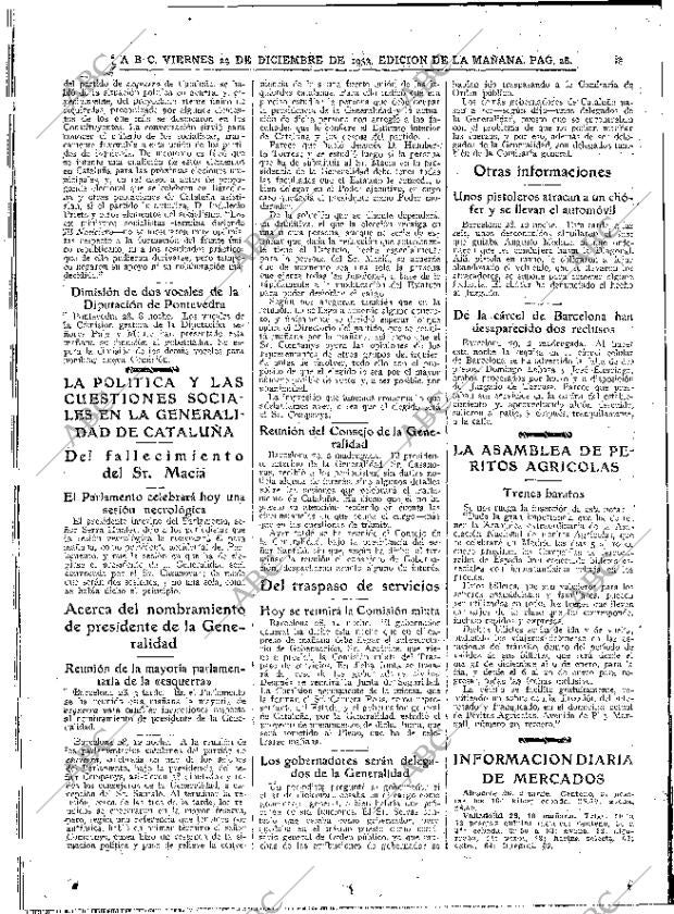 ABC MADRID 29-12-1933 página 28
