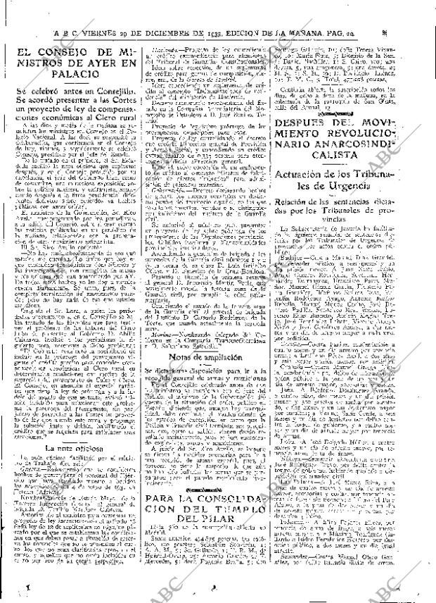 ABC MADRID 29-12-1933 página 29